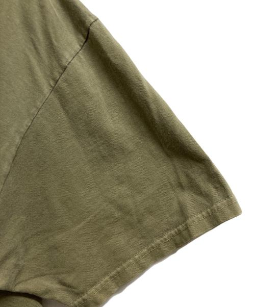 stussy（ステューシー）stussy (ステューシー) ポケットTシャツ オリーブ サイズ:Lの古着・服飾アイテム