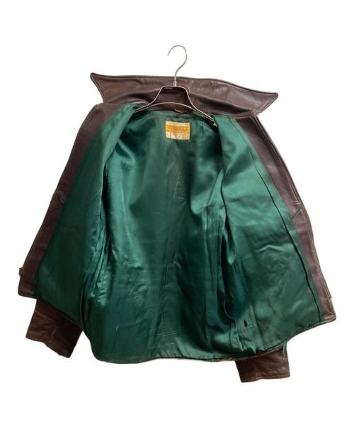 PENNEYS（ペニーズ）PENNEYS (ペニーズ) ホースハイドジャケット ブラウン サイズ:40の古着・服飾アイテム