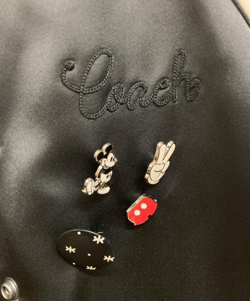 COACH（コーチ）COACH (コーチ) DISNEY (ディズニー) コラボリバーシブルスカジャン ブラック サイズ:Freeの古着・服飾アイテム