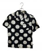 stussyステューシー）の古着「半袖シャツ」｜ブラック