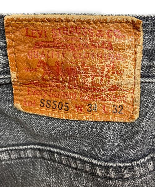stussy（ステューシー）stussy (ステューシー) LEVI'S (リーバイス) デニムパンツ グレー サイズ:34の古着・服飾アイテム