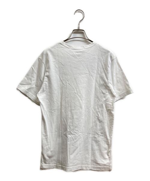 COMME des GARCONS SHIRT（コムデギャルソンシャツ）COMME des GARCONS SHIRT (コムデギャルソンシャツ) プリントTシャツ ホワイト サイズ:Mの古着・服飾アイテム
