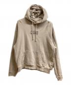 KITHキス）の古着「Loyality Box Logo Williams III Hoodie」｜ベージュ