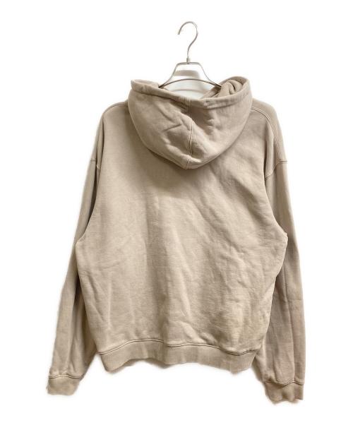 KITH（キス）KITH (キス) Loyality Box Logo Williams III Hoodie ベージュ サイズ:Lの古着・服飾アイテム