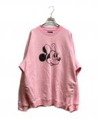 WCJ×DISNEYダブルシージェイ×ディズニー）の古着「プリントスウェット」｜グレー