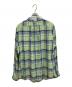 RALPH LAUREN (ラルフローレン) リネンチェックシャツ/RALPH LAURENシャツ グリーン サイズ:XL：5000円