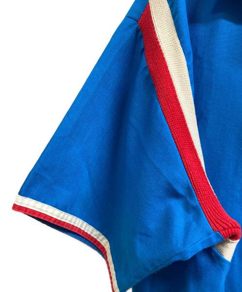 Hilton（ヒルトン）Hilton (ヒルトン) ボーリングシャツ ブルー サイズ:Lの古着・服飾アイテム