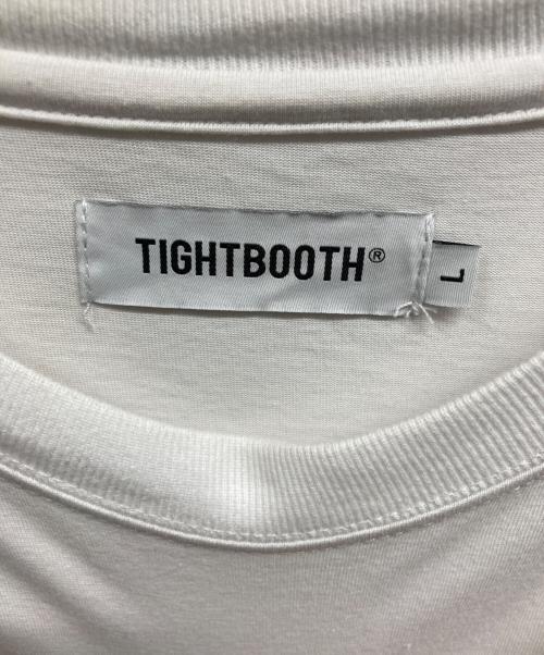 TIGHTBOOTH PRODUCTION（タイトブースプロダクション）TIGHTBOOTH PRODUCTION (タイトブースプロダクション) ポケットTシャツ ホワイト サイズ:Lの古着・服飾アイテム
