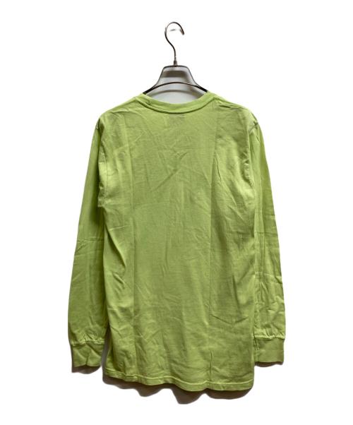 stussy（ステューシー）stussy (ステューシー) 長袖カットソー グリーン サイズ:Sの古着・服飾アイテム