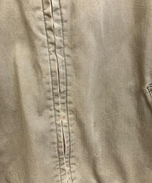 POLO RALPH LAUREN（ポロ・ラルフローレン）POLO RALPH LAUREN (ポロ・ラルフローレン) 裏地チェック ドリズラージャケット カーキ サイズ:Lの古着・服飾アイテム