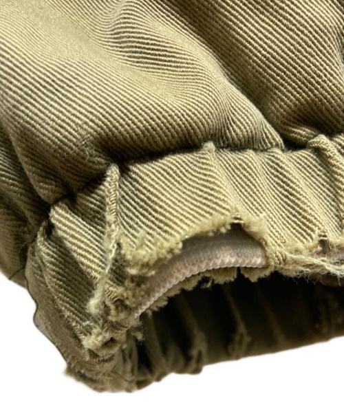 POLO RALPH LAUREN（ポロ・ラルフローレン）POLO RALPH LAUREN (ポロ・ラルフローレン) 裏地チェック ドリズラージャケット カーキ サイズ:Lの古着・服飾アイテム