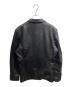 LIUGOO LEATHERS (リューグーレザーズ) レザーテーラードジャケット ブラック サイズ:M：8000円