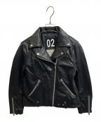 Liugoo Leathersリューグーレザーズ）の古着「レザージャケット」｜ブラック