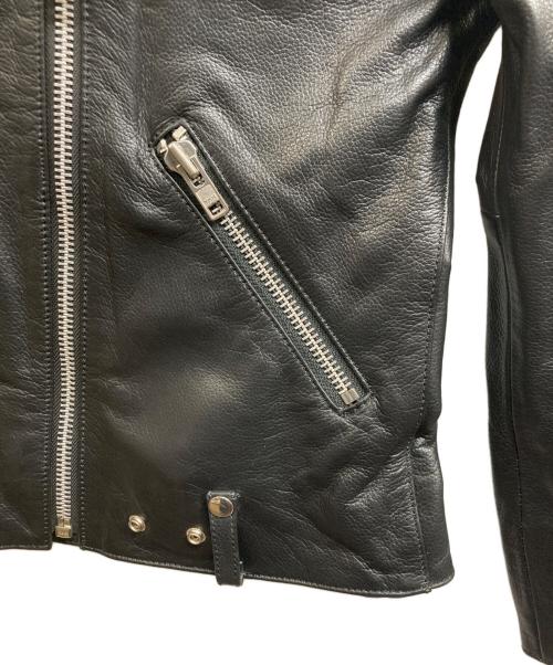 Liugoo Leathers（リューグーレザーズ）Liugoo Leathers (リューグーレザーズ) レザージャケット ブラック サイズ:02の古着・服飾アイテム