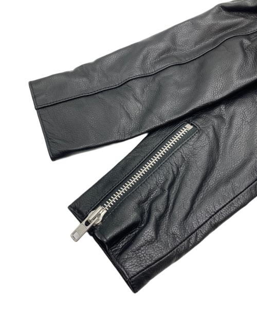 Liugoo Leathers（リューグーレザーズ）Liugoo Leathers (リューグーレザーズ) レザージャケット ブラック サイズ:02の古着・服飾アイテム