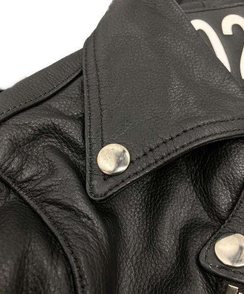 Liugoo Leathers（リューグーレザーズ）Liugoo Leathers (リューグーレザーズ) レザージャケット ブラック サイズ:02の古着・服飾アイテム