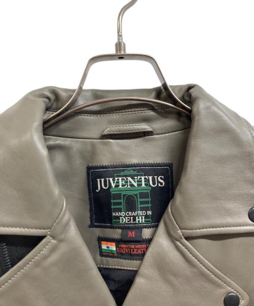JUVENTUS（ユヴェントス）juventus (ユヴェントス) ライダースジャケット グレー サイズ:Mの古着・服飾アイテム