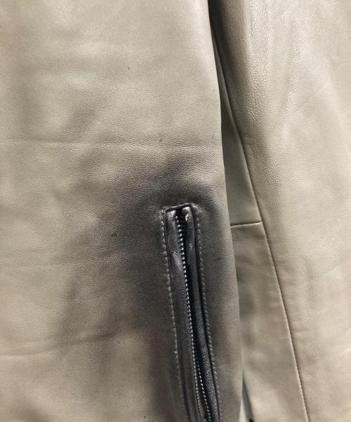 JUVENTUS（ユヴェントス）juventus (ユヴェントス) ライダースジャケット グレー サイズ:Mの古着・服飾アイテム