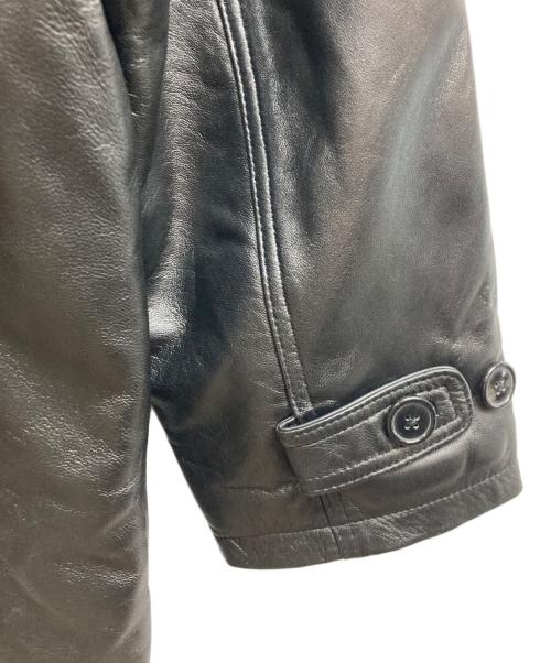 Liugoo Leathers（リューグーレザーズ）LIUGOO LEATHERS (リューグーレザーズ) レザーコート ブラック サイズ:Lの古着・服飾アイテム