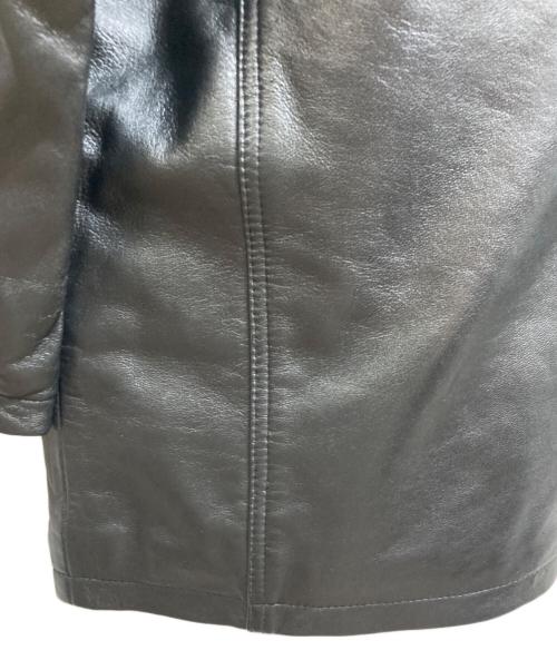 Liugoo Leathers（リューグーレザーズ）LIUGOO LEATHERS (リューグーレザーズ) レザーコート ブラック サイズ:Lの古着・服飾アイテム