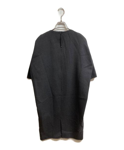 HIROKO KOSHINO（ヒロコ コシノ）HIROKO KOSHINO (ヒロコ コシノ) ボックスシルエットワンピース ブラウン サイズ:38の古着・服飾アイテム