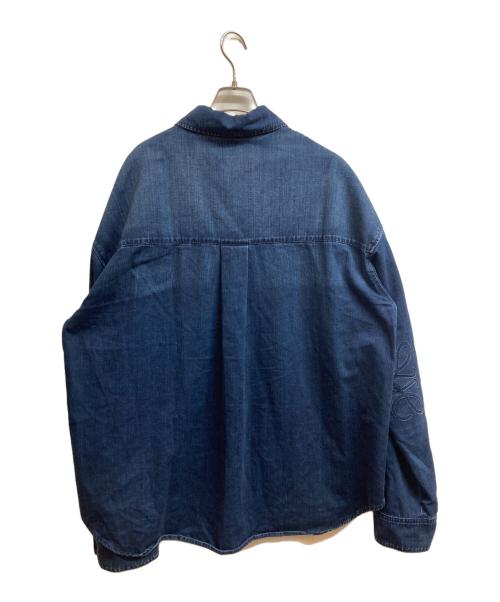 LOEWE（ロエベ）LOEWE (ロエベ) 24AW ANAGRAM OVERSHIRT インディゴ サイズ:52の古着・服飾アイテム