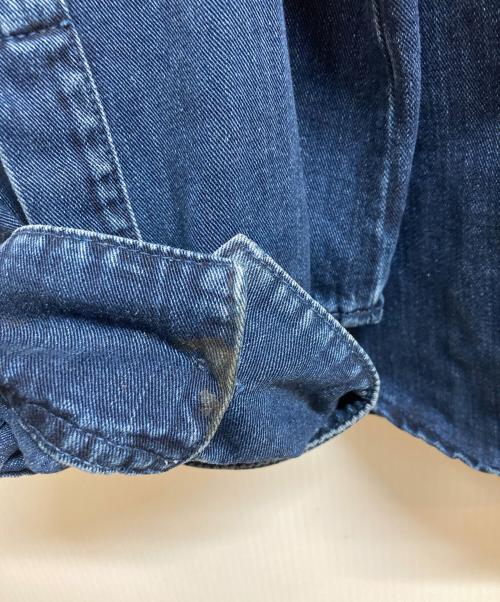 LOEWE（ロエベ）LOEWE (ロエベ) 24AW ANAGRAM OVERSHIRT インディゴ サイズ:52の古着・服飾アイテム