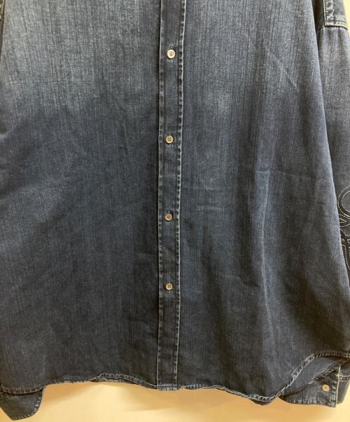 LOEWE（ロエベ）LOEWE (ロエベ) 24AW ANAGRAM OVERSHIRT インディゴ サイズ:52の古着・服飾アイテム