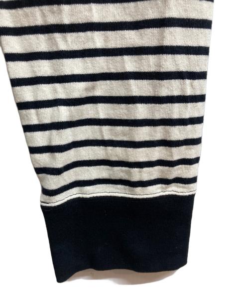 Fake As Flowers（フェイク アス フラワーズ）Fake As Flowers (フェイク アス フラワーズ) ボーダーラガーシャツ ホワイト×ブラック サイズ:3の古着・服飾アイテム