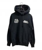 TEAM TENSHINチームテンシン）の古着「プリントパーカー」｜ブラック