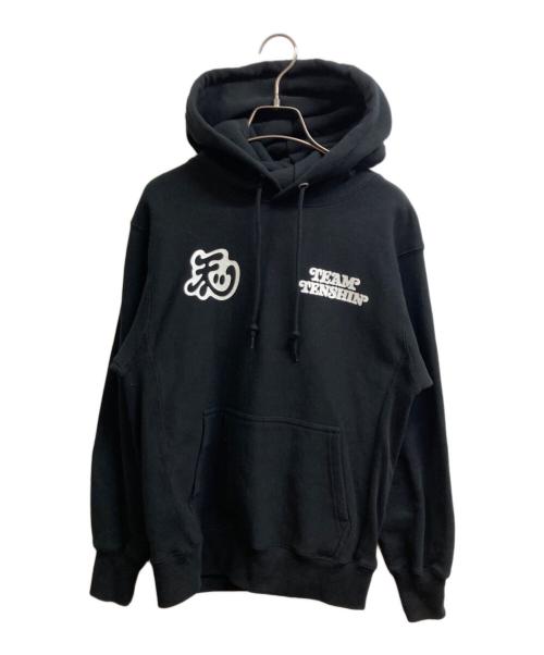 TEAM TENSHIN（チームテンシン）TEAM TENSHIN (チームテンシン) プリントパーカー ブラック サイズ:Sの古着・服飾アイテム
