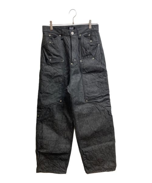 Fake As Flowers（フェイク アス フラワーズ）FAKE AS FLOWERS (フェイク アス フラワーズ) デニムパンツ グレー サイズ:1の古着・服飾アイテム