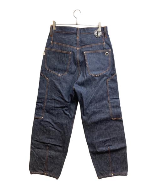 Fake As Flowers（フェイク アス フラワーズ）FAKE AS FLOWERS (フェイク アス フラワーズ) デニムパンツ インディゴ サイズ:1の古着・服飾アイテム