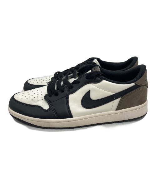 NIKE（ナイキ）NIKE (ナイキ) AIR JORDAN 1 RETRO LOW OG ローカットスニーカー ブラック×ホワイト サイズ:US10.5の古着・服飾アイテム