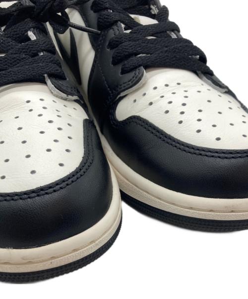 NIKE（ナイキ）NIKE (ナイキ) AIR JORDAN 1 RETRO LOW OG ローカットスニーカー ブラック×ホワイト サイズ:US10.5の古着・服飾アイテム