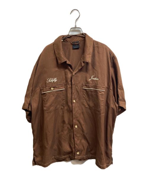 JORDAN（ジョーダン）JORDAN (ジョーダン) SOLEFLY BARISTA Shirt ブラウン サイズ:XLの古着・服飾アイテム