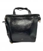 A.P.C.アーペーセー）の古着「shopper ninon ショルダーバッグ」｜ブラック