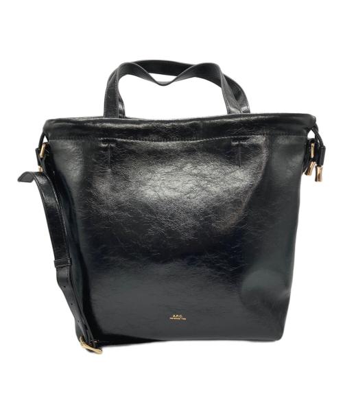 A.P.C.（アーペーセー）A.P.C. (アーペーセー) shopper ninon ショルダーバッグ ブラックの古着・服飾アイテム