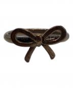 TIFFANY & Co.ティファニー アンド コー）の古着「リボンモチーフ リング」｜シルバー