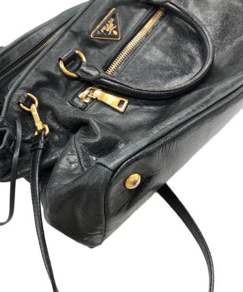 PRADA（プラダ）PRADA (プラダ) 2WAYバッグ ブラックの古着・服飾アイテム