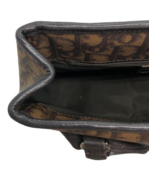 Christian Dior（クリスチャン ディオール）Christian Dior (クリスチャン ディオール) ロマンティックハンドバッグ ブラウンの古着・服飾アイテム