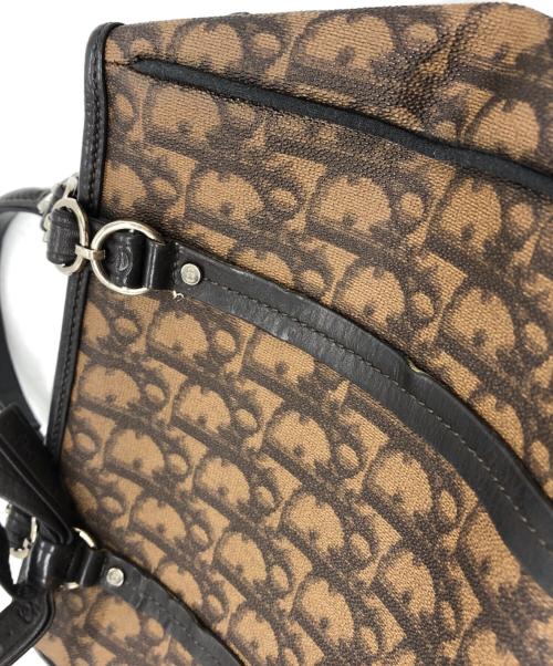 Christian Dior（クリスチャン ディオール）Christian Dior (クリスチャン ディオール) ロマンティックハンドバッグ ブラウンの古着・服飾アイテム