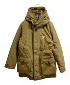 DANTONダントン）の古着「ファー付き フードダウンコート」｜ベージュ