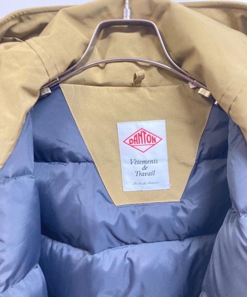 DANTON（ダントン）DANTON (ダントン) ファー付き フードダウンコート ベージュ サイズ:40の古着・服飾アイテム