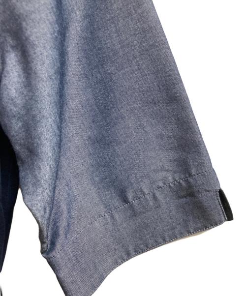 BLUE LABEL CRESTBRIDGE（ブルーレーベルクレストブリッジ）BLUE LABEL CRESTBRIDGE (ブルーレーベルクレストブリッジ) ライトドライ ダンガリーシャツドレス ネイビー サイズ:36の古着・服飾アイテム