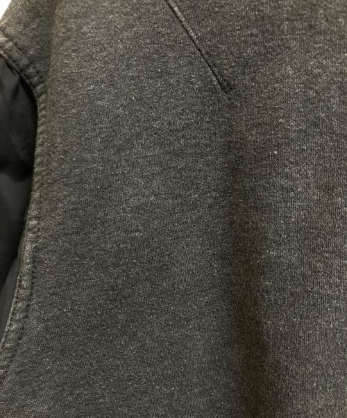 sacai（サカイ）sacai (サカイ) ナイロン切替スウェットフライトジャケット グレー サイズ:1の古着・服飾アイテム