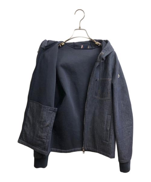 MONCLER（モンクレール）MONCLER (モンクレール) デニムジップパーカー インディゴ サイズ:Sの古着・服飾アイテム