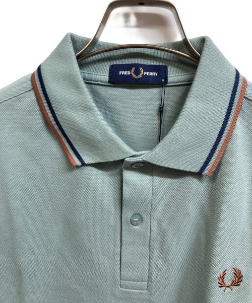FRED PERRY（フレッドペリー）FRED PERRY (フレッドペリー) ポロシャツ グリーン サイズ:M 未使用品の古着・服飾アイテム