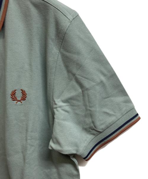 FRED PERRY（フレッドペリー）FRED PERRY (フレッドペリー) ポロシャツ グリーン サイズ:M 未使用品の古着・服飾アイテム