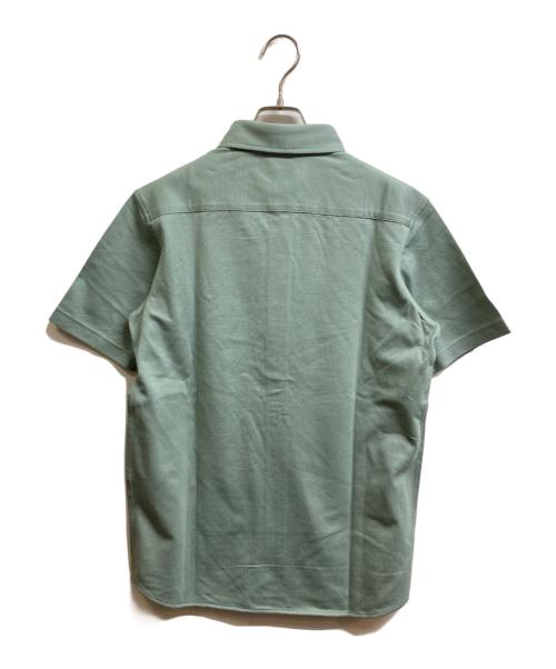 FRED PERRY（フレッドペリー）FRED PERRY (フレッドペリー) BEAMS (ビームス) 別注鹿の子シャツ グリーン サイズ:M 未使用品の古着・服飾アイテム